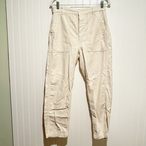 American Eagle Outfitters Pants - American Eagle Straight Leg Utility Pants Button Fly Size 8